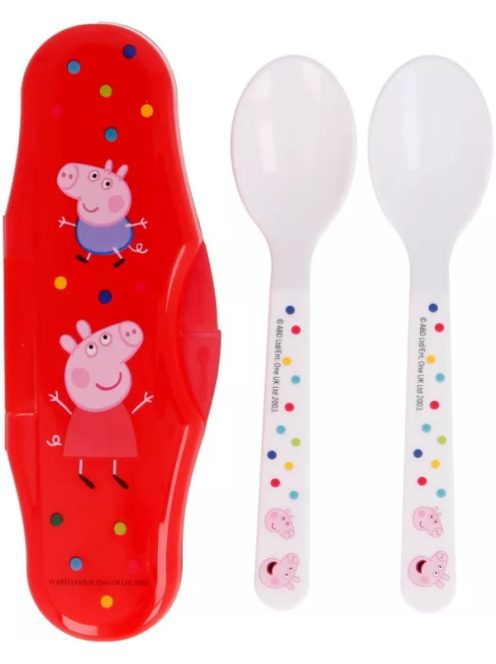 Peppa malac baba utazó evőeszköz készlet