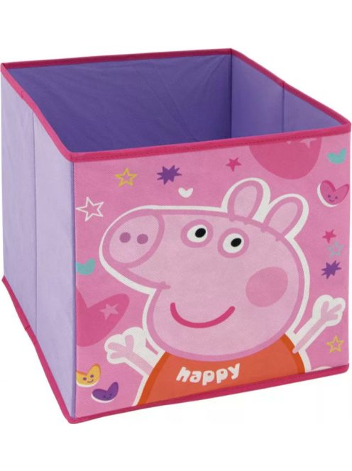 Peppa malac játéktároló 31×31×31 cm