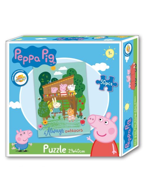 Peppa malac puzzle 50 darabos Nr3