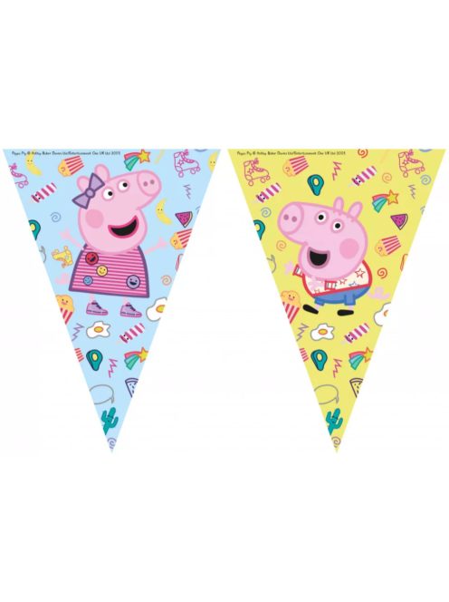 Peppa malac Messy Play zászlófüzér 2,3 MÉTER Nr1