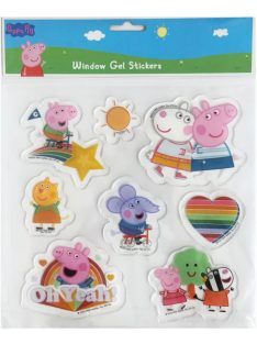 Peppa malac zselés ablak matrica szett