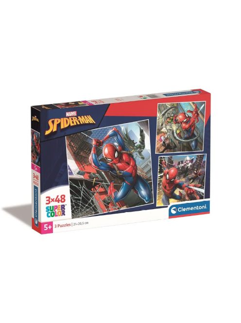 Pókember Doctor Octopus 3x48 db-os puzzle Clementoni