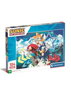 Sonic a sündisznó Star 104 db-os forma puzzle Clementoni