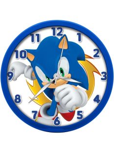 Sonic a sündisznó falióra 25 cm