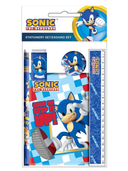 Sonic a sündisznó írószer szett 5 darabos Nr1