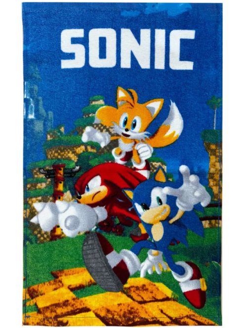 Sonic a sündisznó Speedy kéztörlő, arctörlő, törölköző 30x50 cm Nr-1