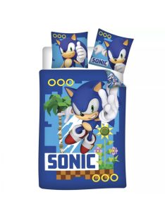   Sonic a sündisznó Coin Chase ágyneműhuzat 140×200 cm, 63×63 cm microfibre /microfiber Nr2