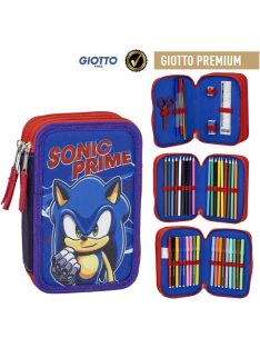 Sonic Prime töltött tolltartó 3 emeletes Nr4