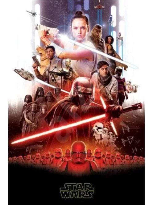 Star Wars The Rise of Skywalker polár takaró, pléd 100x150 cm