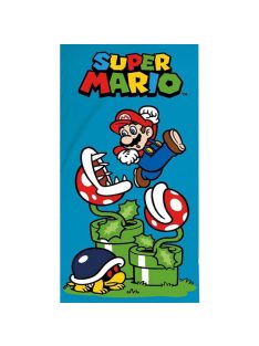 Super Mario fürdőlepedő, strandtörölköző 70x140 cm