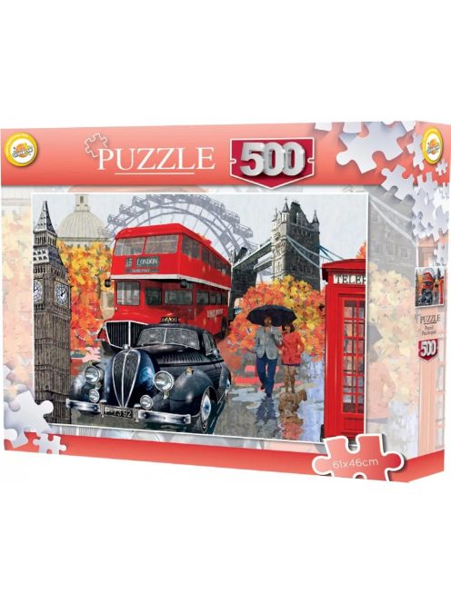 Városok puzzle 500 db-os - London