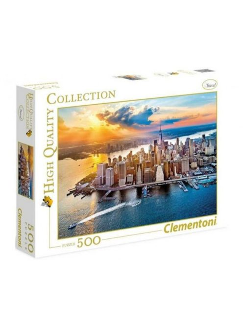 Városok puzzle 500 db-os HQC New York - Clementoni