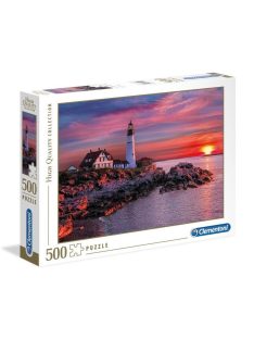   Városok puzzle 500 db-os HQC Portland Head Light - Clementoni